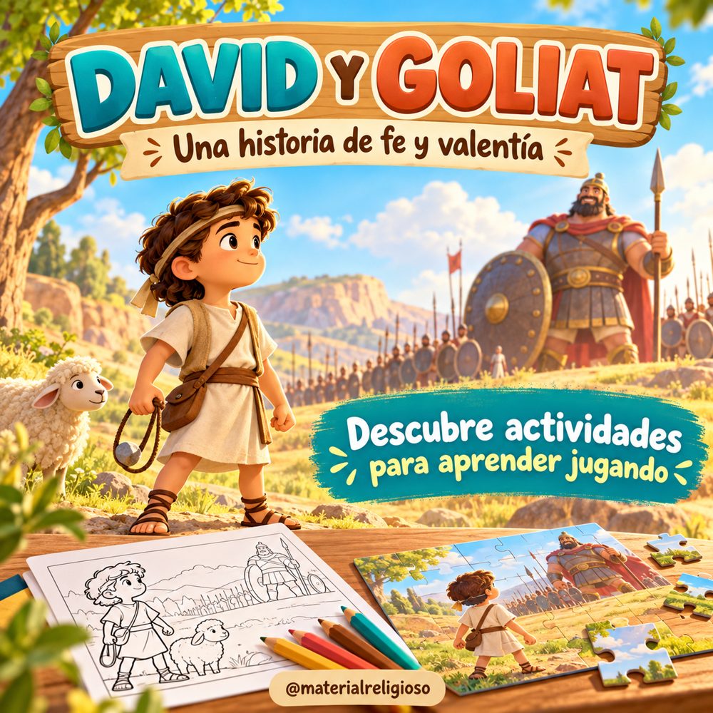 David y Goliat, una historia de fe y valentía