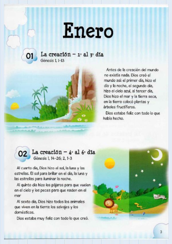 Portada de Biblia para niños, tomo 1