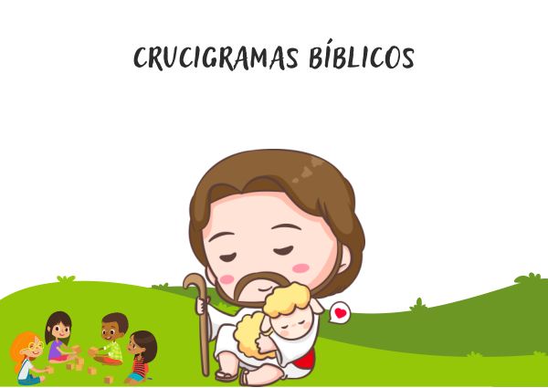 Portada de Crucigramas bíblicos