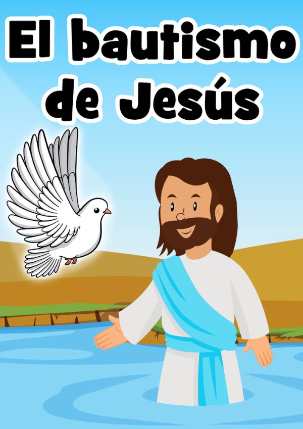 Portada de El bautismo de Jesús