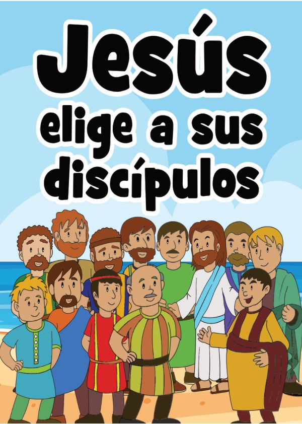 Portada de Jesús elige a sus discípulos