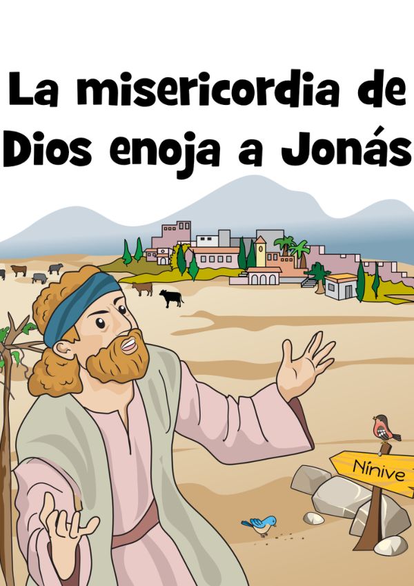 Portada de La misericordia de Dios enoja a Jonás