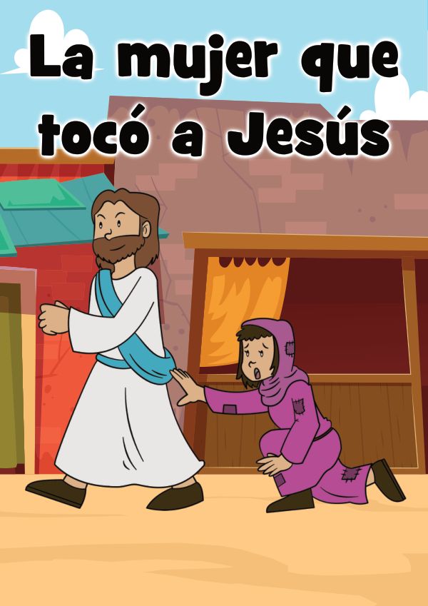 Portada de La mujer que tocó a Jesús