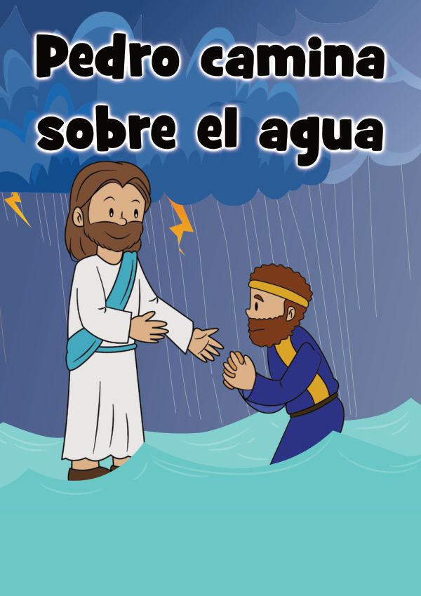 Portada de Pedro camina sobre el agua