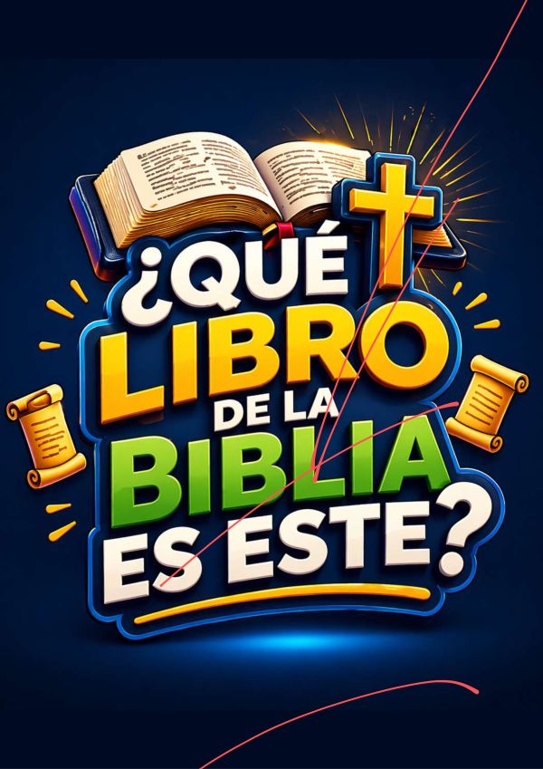 Portada de ¿Qué libro de la Biblia es este?